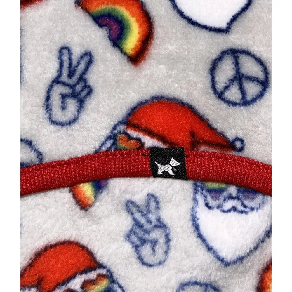 hotel doggy Size S rainbow Santa clause pajamas
